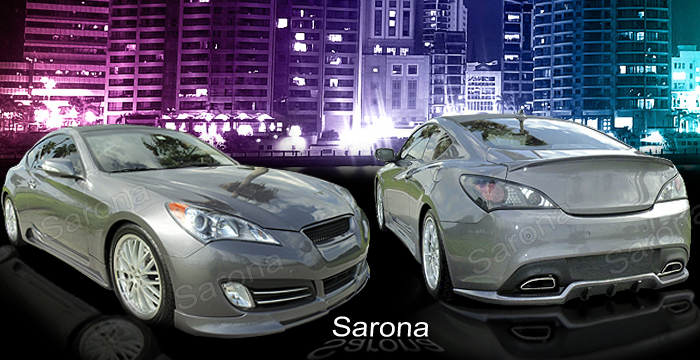 Custom Hyundai Genesis Coupe Body Kit  (2009 - 2012) - Call for price (Manufacturer Sarona, Part #HY-004-KT)